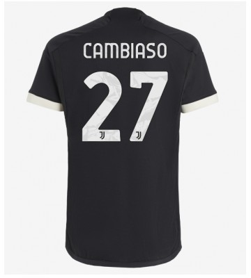 Juventus Andrea Cambiaso #27 Tredje Tröja 2023-24 Kortärmad